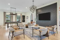 3 Bedroom! POOL, Game-Room, FREE Parking, Gym