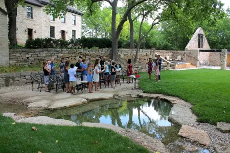 Historic Limestone Estate in the Tallgrass Prairie