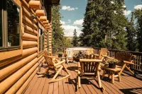 Log Cabin w Hot Tub + Epic 14er Views - Near Breck