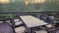 Swiss Chalet amidst sixteen acres in Litchfield Hills surrounded by land trust