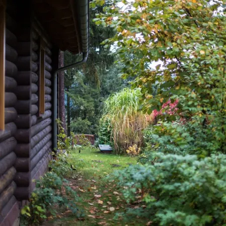 Woodblockhouse on lakeland in between nature to relax with fireplace Отели в г. Темплин