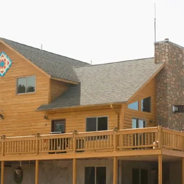 The McCaskell Cabin- Nestled out in the countryside.