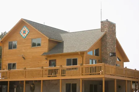 The McCaskell Cabin- Nestled out in the countryside.