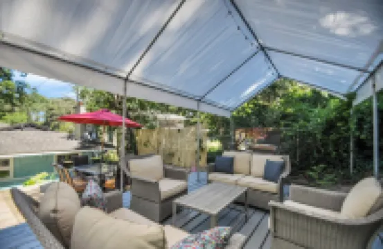 Mid-Century Cottage Beach Oasis