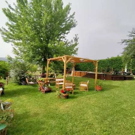 Mansarda Viti - View on the Pediment -