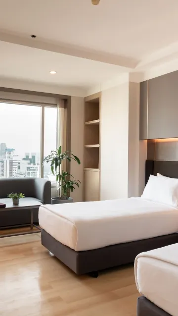 ห้องสวีทสองห้องนอนดีลักซ์ ห้ามสูบบุหรี่