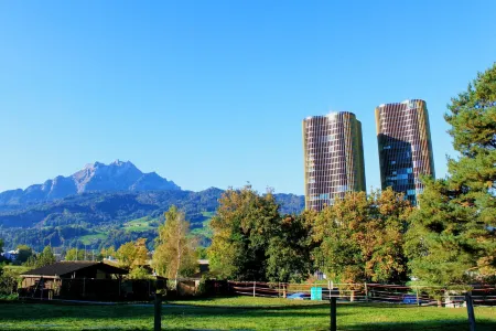 Hitrental Allmend Standard Studios Отели рядом с достопримечательностью «Бюргеншток»