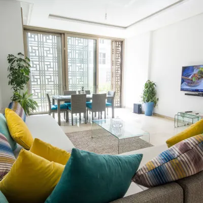Marina Rabat Suites & Apartments Hoteles cerca de Bouregreg Marina