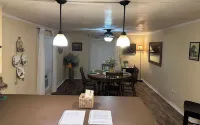 Lottie Mae’s Place has a warm cozy homely vibe. 2 minutes from town