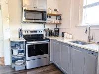 Spacious Living Area and Cozy Outdoor Space - Charming Industrial Retreat