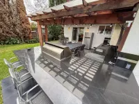 Private Outdoor Area and Stylish Living Spaces - Modern Tranquil Retreat Hotels in West Los Angeles