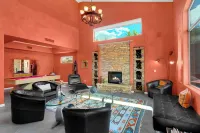 Gated La Paloma Home, Private Lot with City & Mountain views