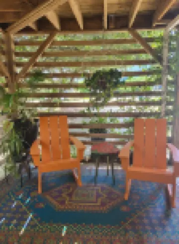 Secret Garden Retreat Steps from the Beach in the Heart of Duck!