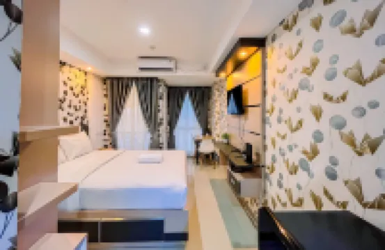 Simple and Cozy Studio Tamansari Skylounge Makassar Apartment Hotels in Baji Mangngai