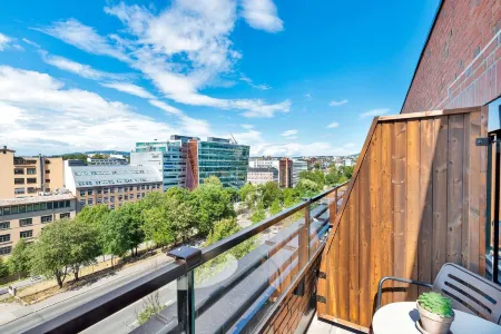 Forenom Aparthotel Oslo Отели рядом с достопримечательностью «Королевский дворец»