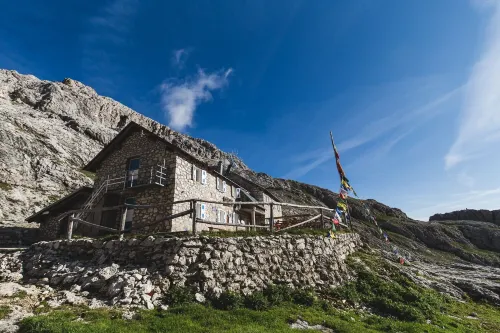 Rifugio Mulaz - Frühstück