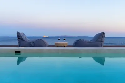 ''Aegean Whispers'' Sea Front Villa in Tinos