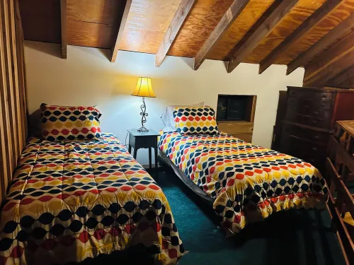 Fully restored cabin, 150 years old, nestled on Lookout Creek Farms