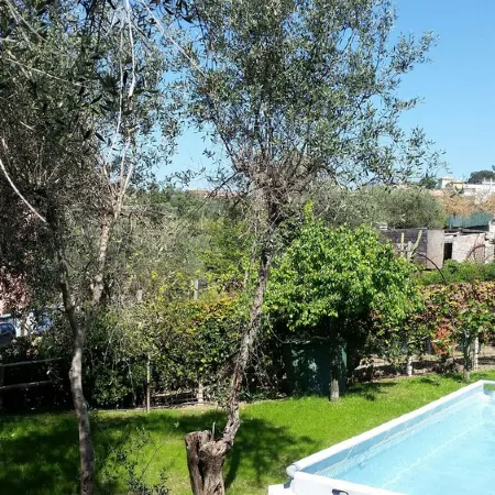 three-room apartment with private garden