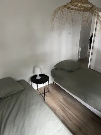 IN THE CENTER OF CAP-FERRET, NEW APARTMENT WITH LARGE BALCONY TERRACE