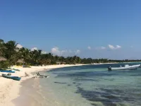 Georgous 4 bedroom-4.5 bath Oceanfront Villa - Tulum- Oceanside Priv. Pool.