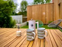 Apartment WattButt EG with garden