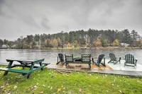 'Skylight' Adirondack Cabin w/ on-Site Lake - parking