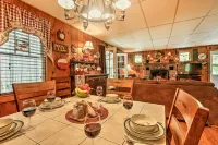 Pet-Friendly Cabin w/ Fire Pit, BBQ & Great Deck!