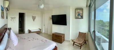 Luxury Apartment With Private Beach And Sea View  호텔