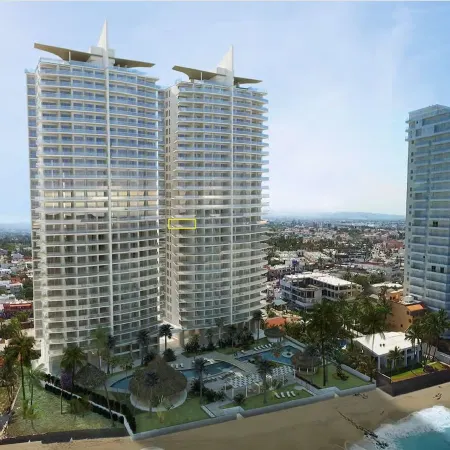 3BR fully equipped condo OCEAN FRONT - Golden Zone