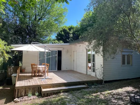 Chalet Ensoleillée - Jardin + Terrain de Pétanque
