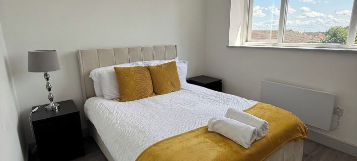 1 Bed Flat - Sleeps 2 - Pets - Parking - Wifi Hotels in Kettering