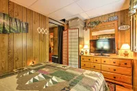 Pet-Friendly Cabin w/ Fire Pit, BBQ & Great Deck!