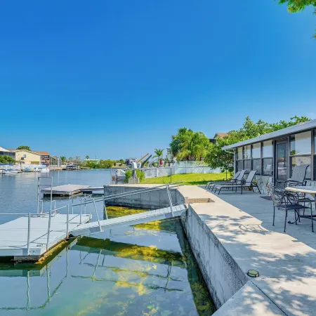 Waterfront Hernando Beach Home w/ Dock & Hot Tub!