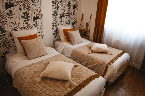 Appartement Chaleureux 6 Places à Proximité du Jardin de la Ville et du Centre