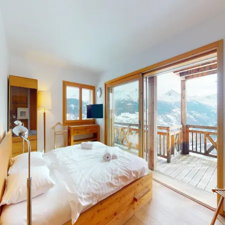 Lush chalet in Heremence with sauna