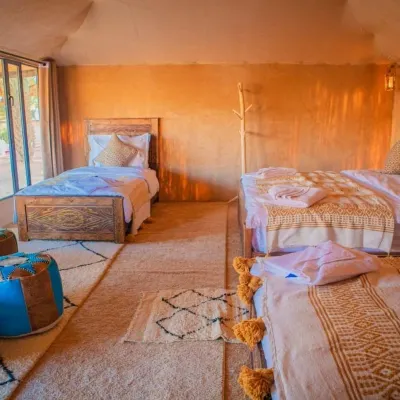 Morocco Luxury Desert Camp Hotels near Sunrise Sahara Camp