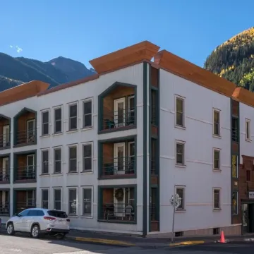 Top Floor Condo with Balcony Steps to Lifts & Main Street 2 Bedroom Condo by RedAwning