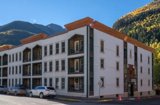 Top Floor Condo with Balcony Steps to Lifts & Main Street 2 Bedroom Condo by RedAwning