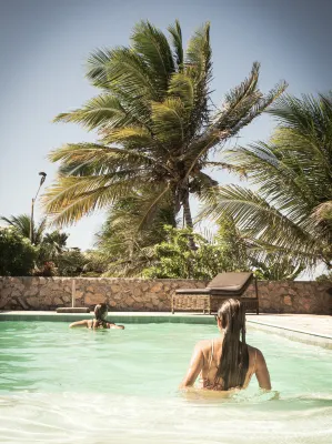 Charming Room with AC and Open Garden Bathroom Hotels in Beberibe