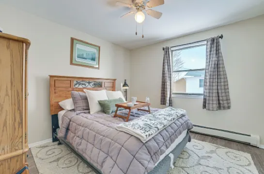 Porch + Views: Waterfront Home on Houghton Lake!