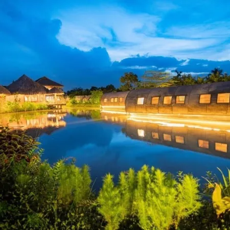 Mekong Silt Ecolodge - Pool Swimming and Free Breakfast