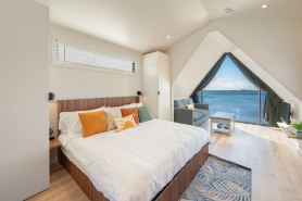 Waterfront A-Frame Panoramic Sunset Views