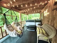 Gorgeous XL Log Cabin in Bloomington, IL! 2 Game Rooms + Hot Tub & Sauna!