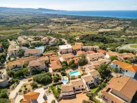 Sea view apartment with shared pool