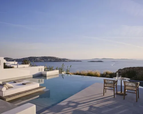 Deos Mykonos - A Myconian Collection Hotel Hotels near Glam Club