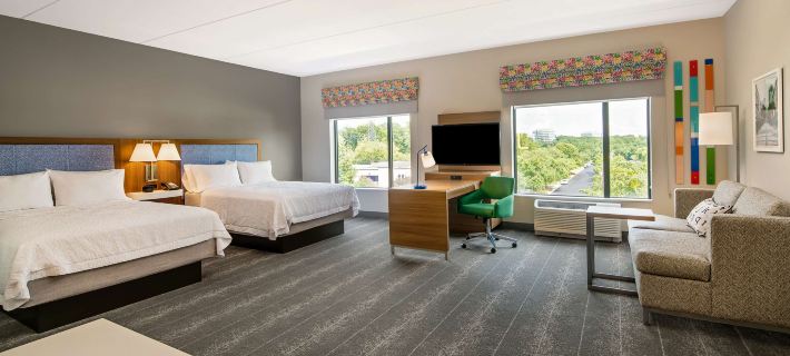 Hampton Inn & Suites by Hilton Raleigh Midtown Hotele w: Wake County