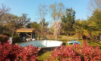 Villa With 2 Bedrooms in Pouydesseaux, With Private Pool, Enclosed Garden and Wifi