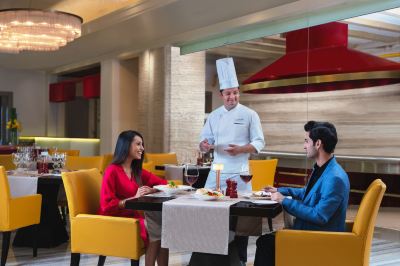 レストラン ル メリディアン グルガオン デリー NCRの写真