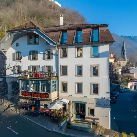 Tralala Hotel Montreux Отели рядом с достопримечательностью «Mountain Studio»